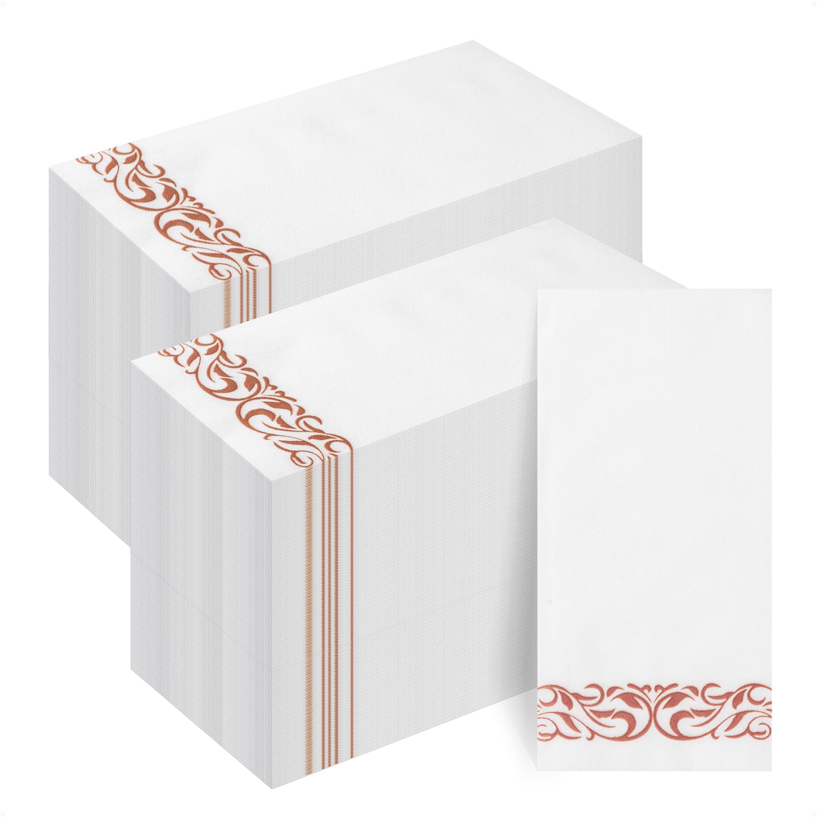 Goodluck 200-Pack Linen-Feel Disposable Guest Towels – Soft and A - Goodluck Official Product View 10