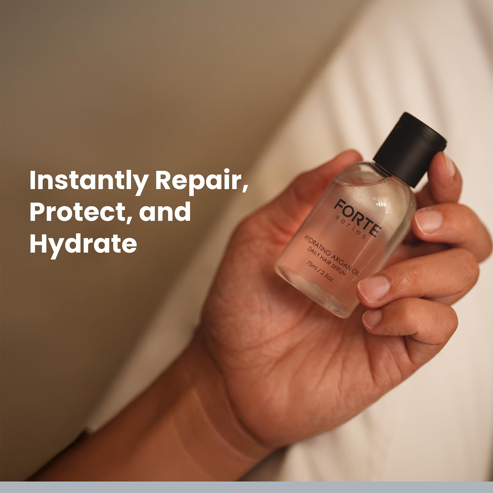 Alex Costa Hydrating Argan Oil Daily Hair Serum by Forte Series Sulfate Free - Alex Costa Official Product View 9