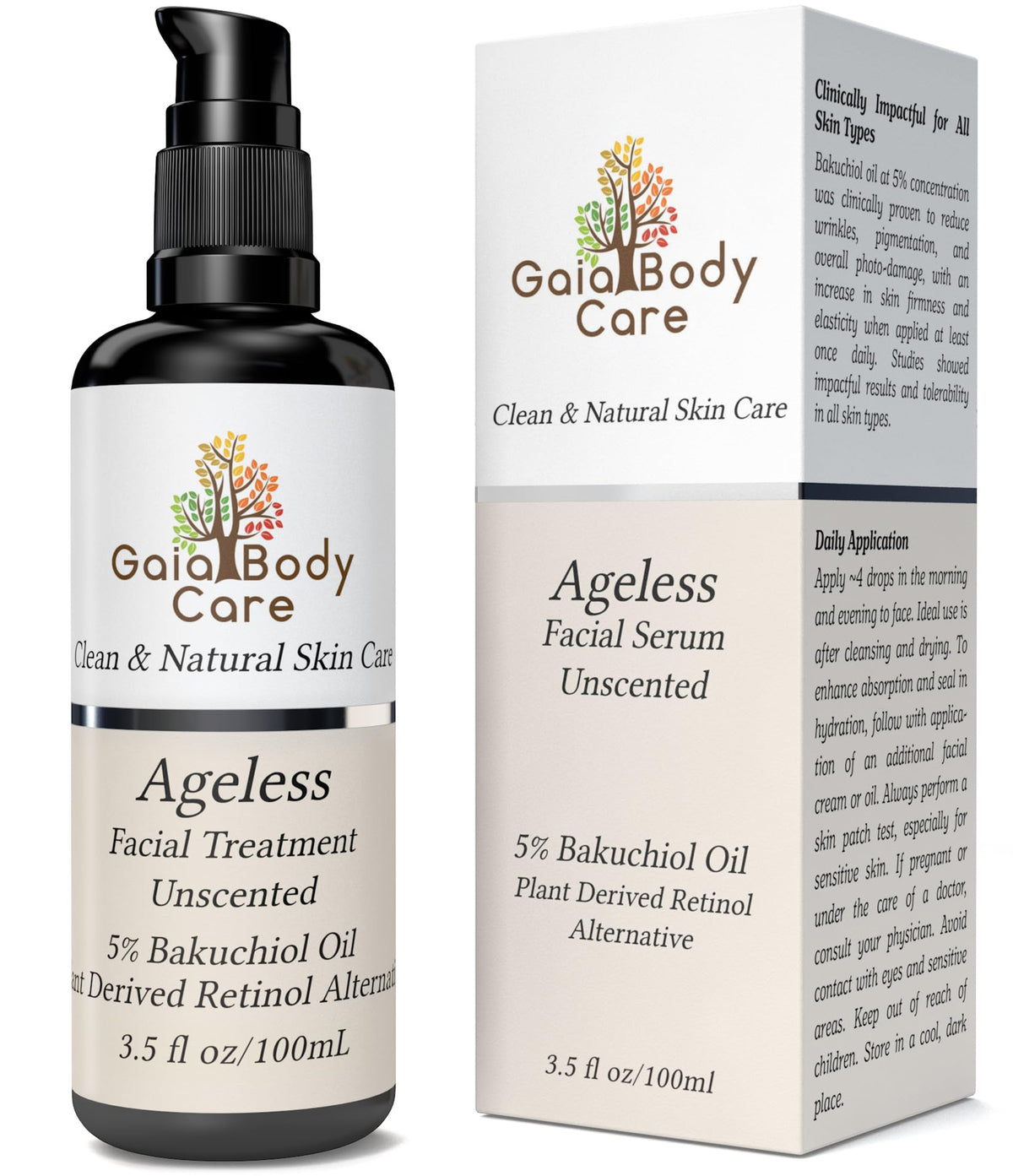 Gaia Body Care 5 Bakuchiol Oil Organic - Gaia Body Care Official Imagery - 2