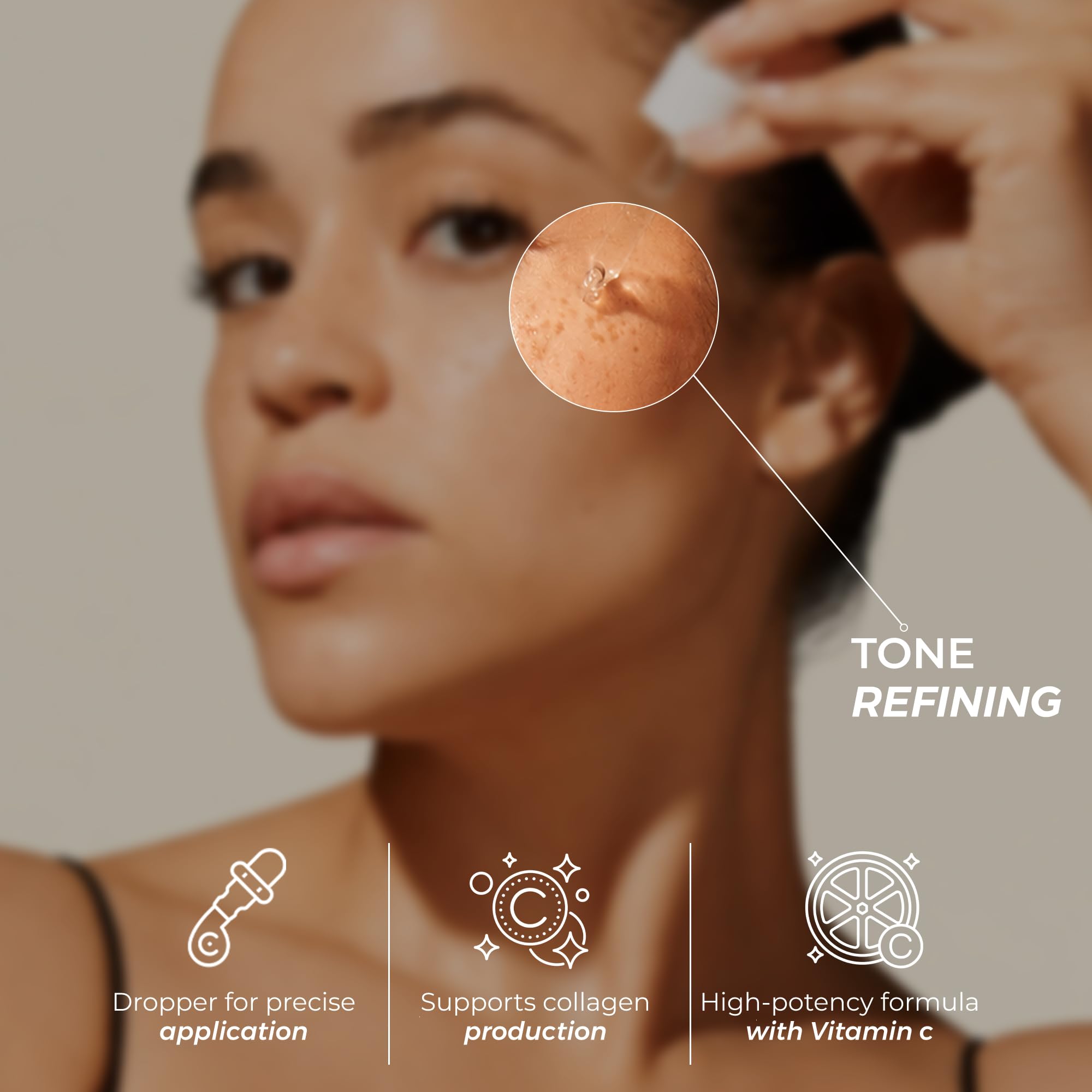 Pursonic Vitamin C Serum, 20% is a high potency Best Organic Anti - Aging - Pursonic Official Product View 6
