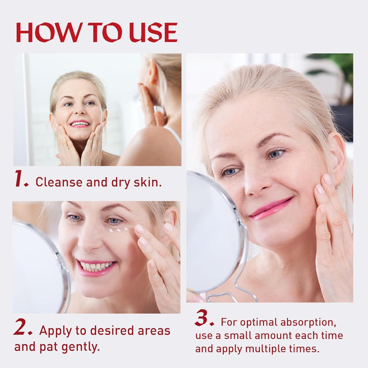 Instant Eye Face Lift Cream in 60s Wrinkle Filler 0 67 oz - Floretsio Official Imagery - 7
