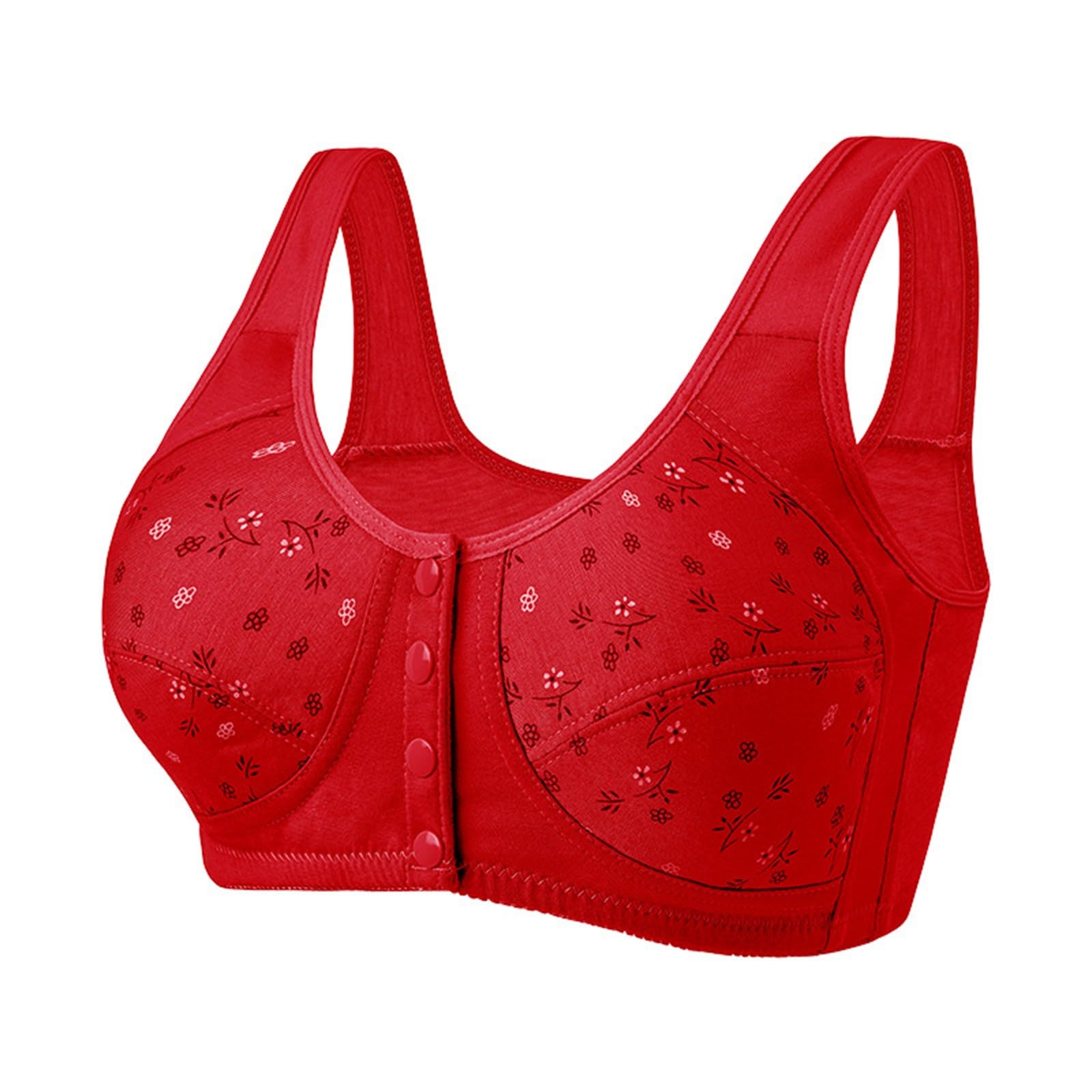 Daisy Bras for Older Women Front Closure Convenient Everyday Bras Mid - View 8