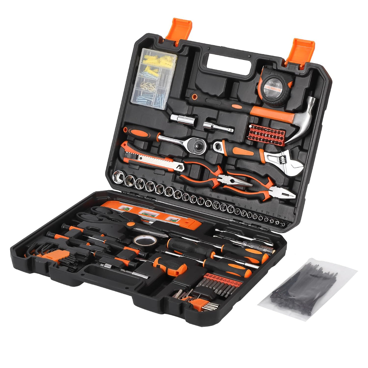 247PCS Tool Set with Case Household Tool Kit with Socket - Festisoul Official Imagery - 4