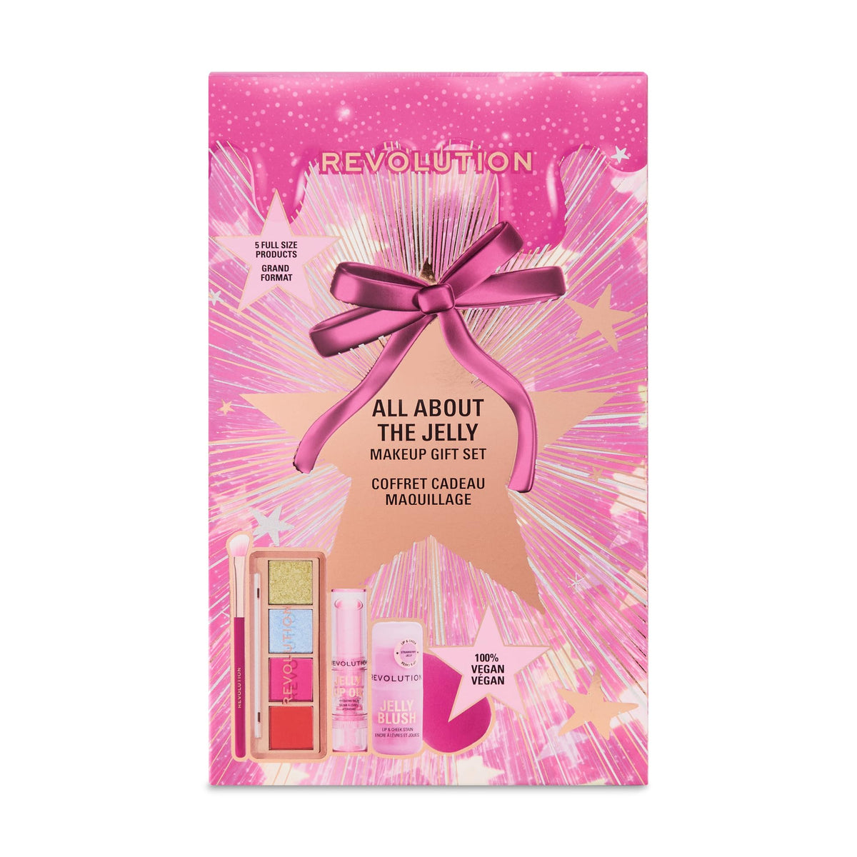 Revolution All About The Jelly Makeup Set 5 Piece Beauty - Revolution Beauty London Official Imagery - 4