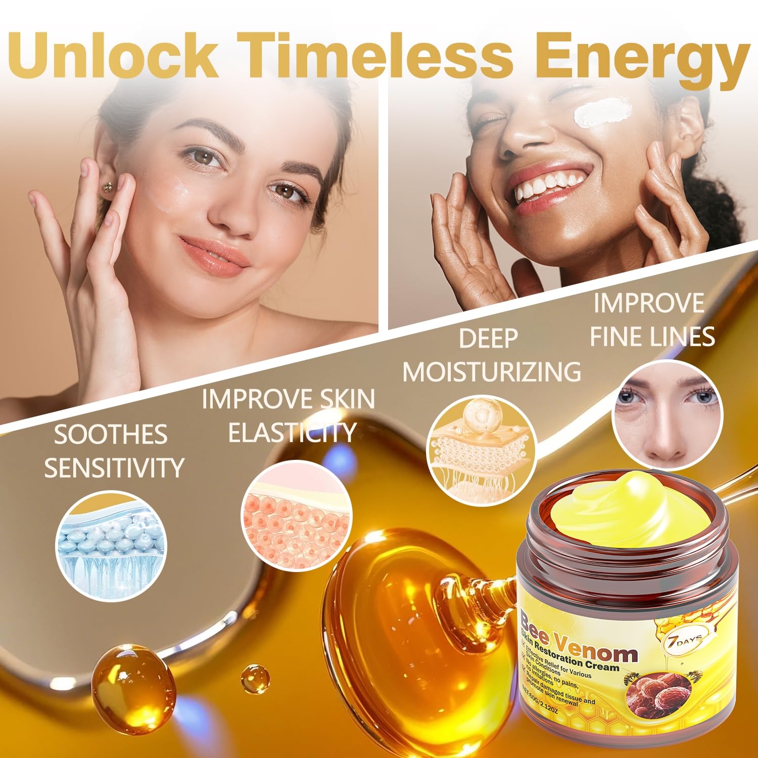 Bee Venom Skin Treatment Cream - lzzch1219 Official Imagery - 6