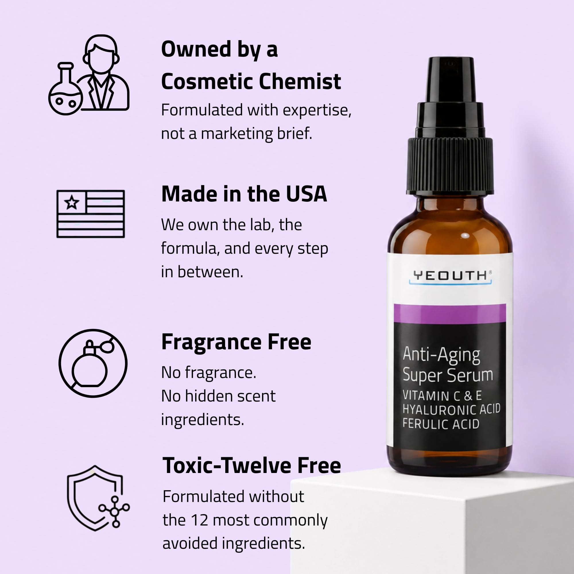 YEOUTH Anti Aging Serum for Face for More Even and Firmer - YEOUTH Official Imagery - 6