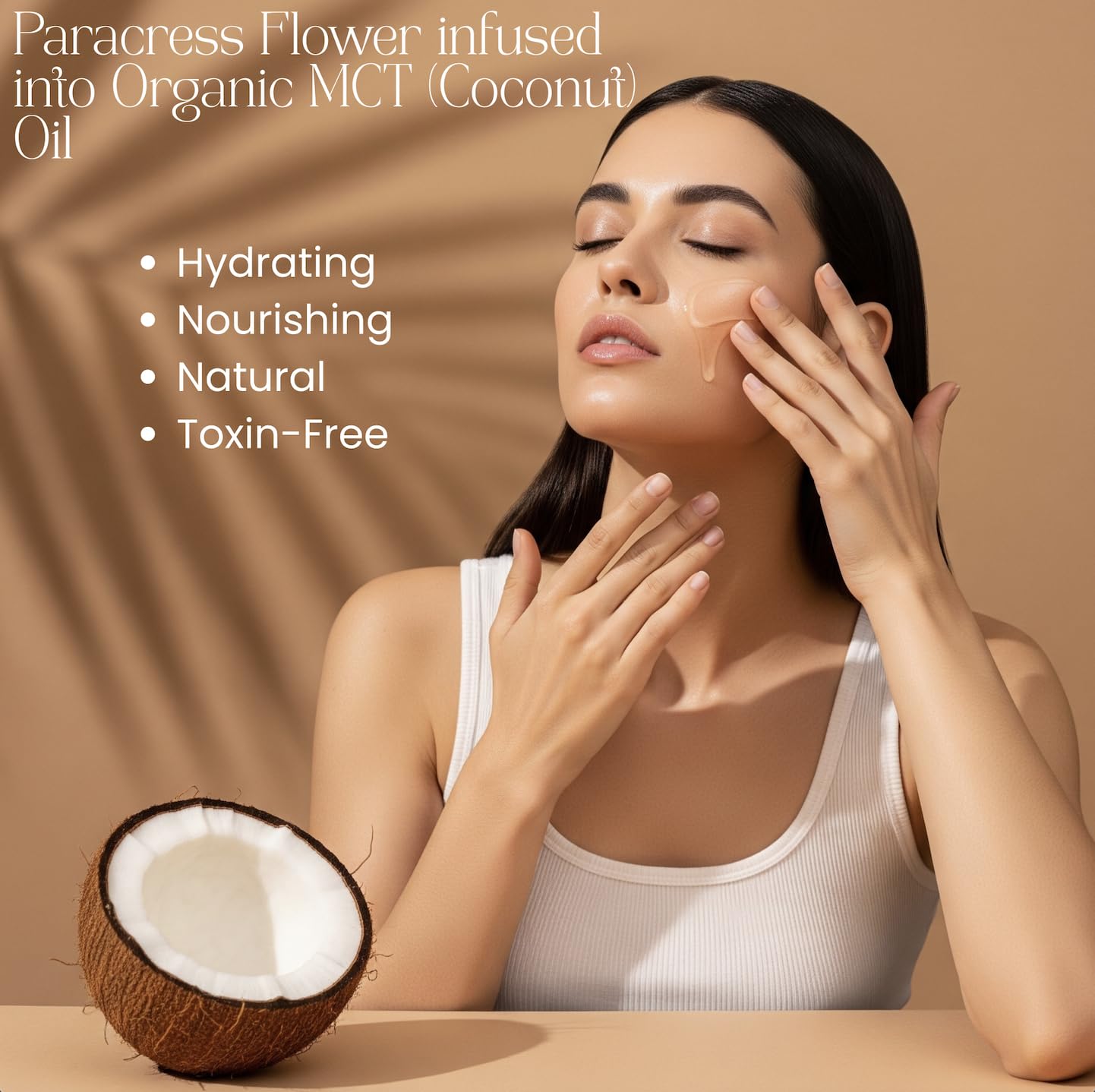 Beauty Glow 100% Organic Paracress Flower Spilanthes Facial Oil Serum for Face - Beauty Glow Official Product View 4