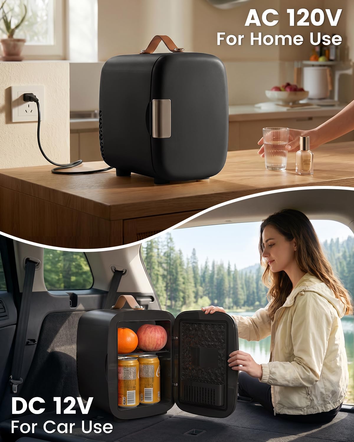 Cosmetic Fridge Portable Mini Fridge for Skincare Food - FANSEXPERT Official Imagery - 5