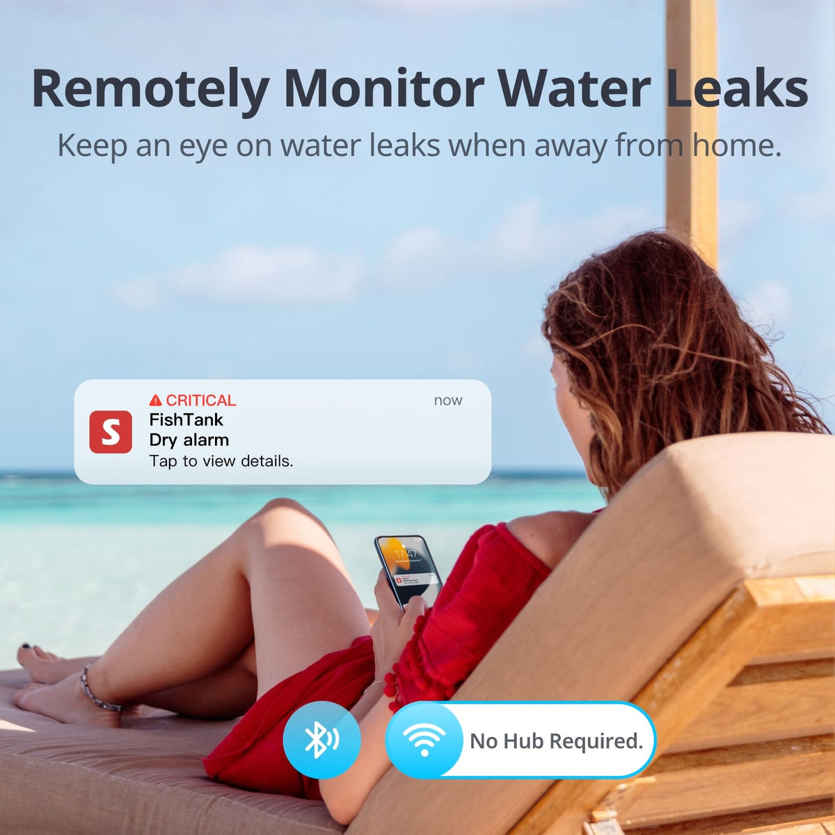 SwitchBot 3 Pack WiFi Water Leak Detector Water Leak Sensor - SwitchBot Official Imagery - 4