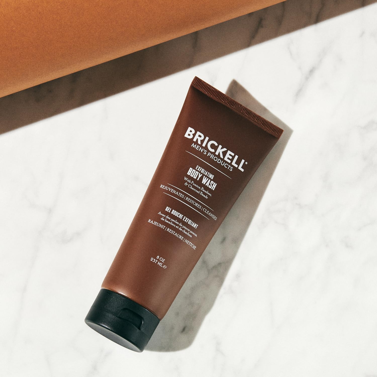 Brickell Men's Products Brickell Men's Exfoliating Body Wash, Body Scrub and - Brickell Men's Products Official Product View 3