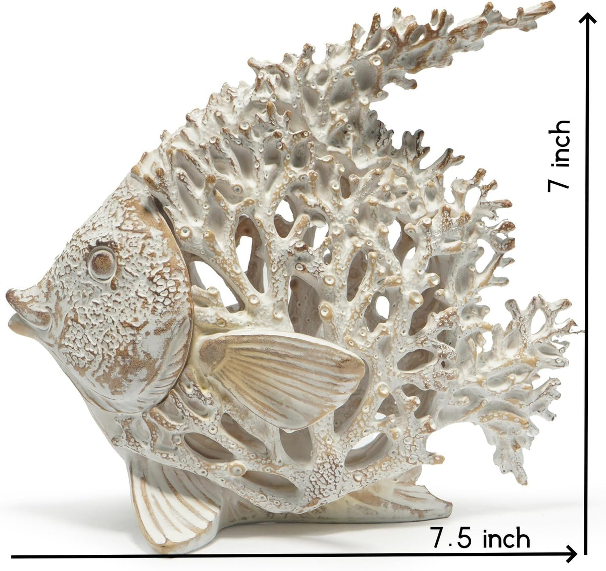 VVGIFTS Beach Coastal Coral Reef Angelfish Home Office - VVGIFTS Official Imagery - 4