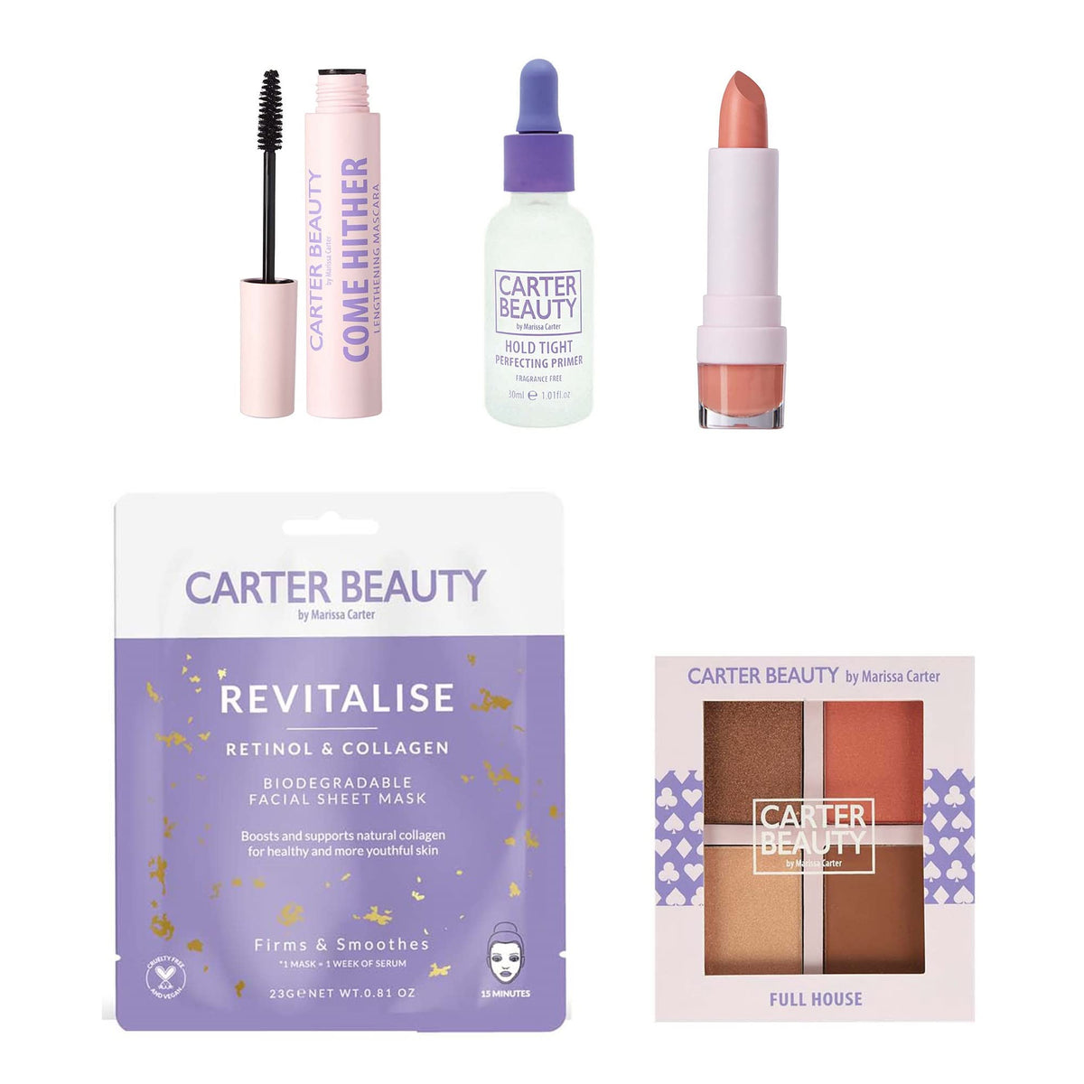 Carter Beauty Just For You Set for Women 6 Pc - Carter Beauty Official Imagery - 4
