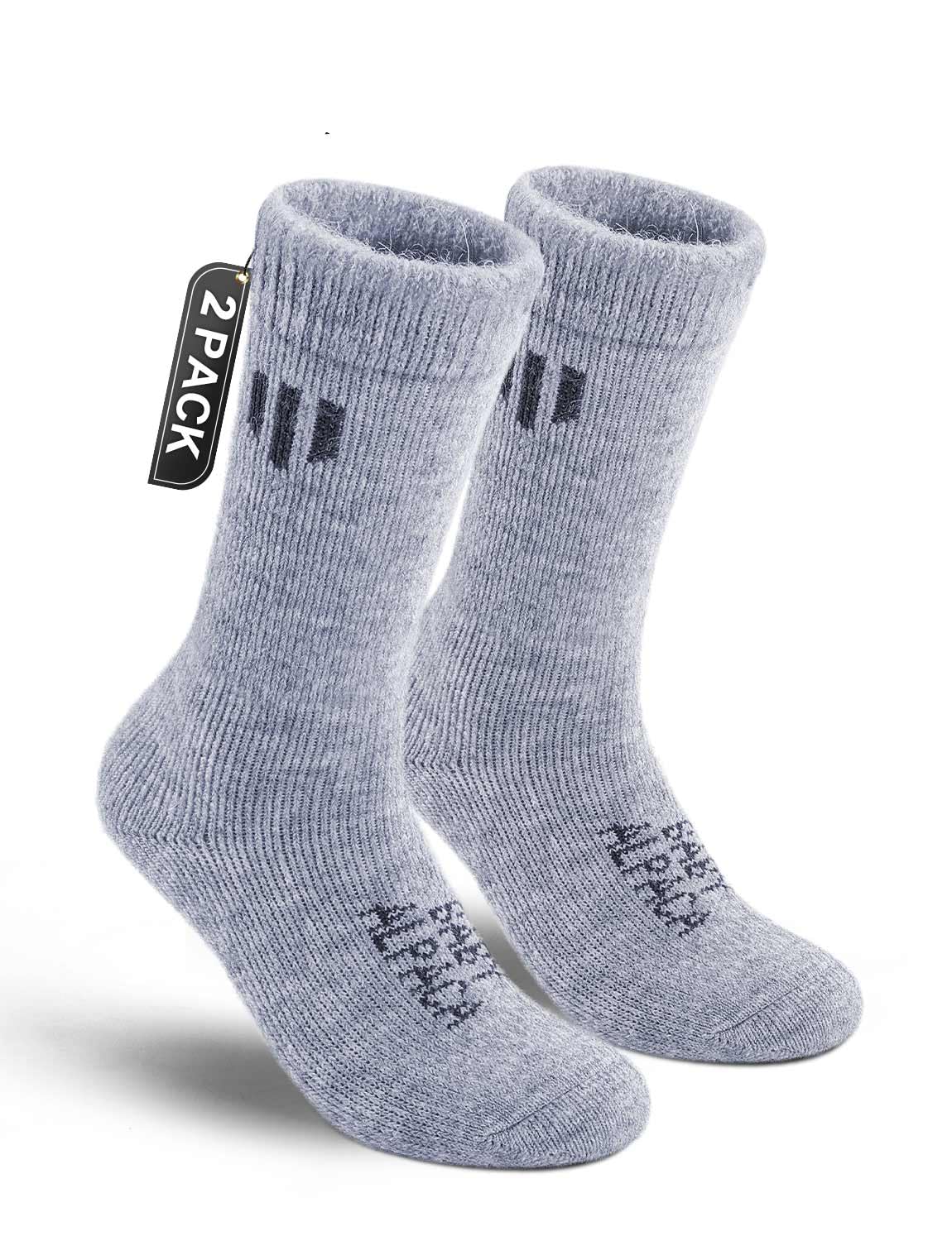 Juclise Alpaca Wool Crew Socks Men and Women Thick Thermal - Juclise Official Imagery - 8