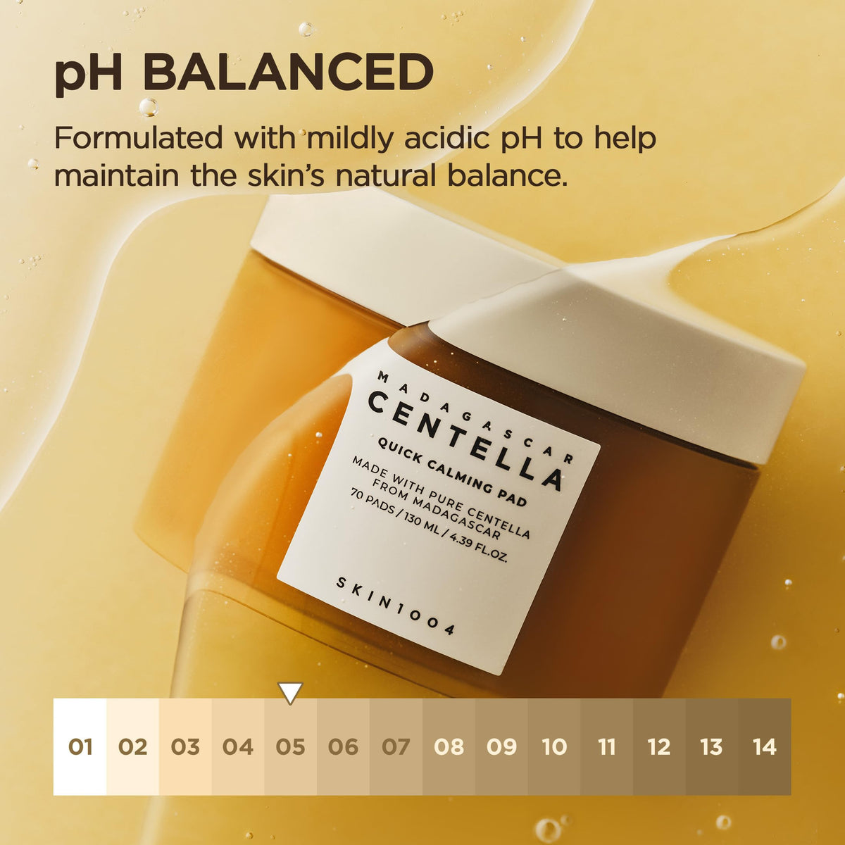 SKIN1004 Centella Quick Calming Pad 70 Pads Korean Face - SKIN1004 Official Imagery - 6