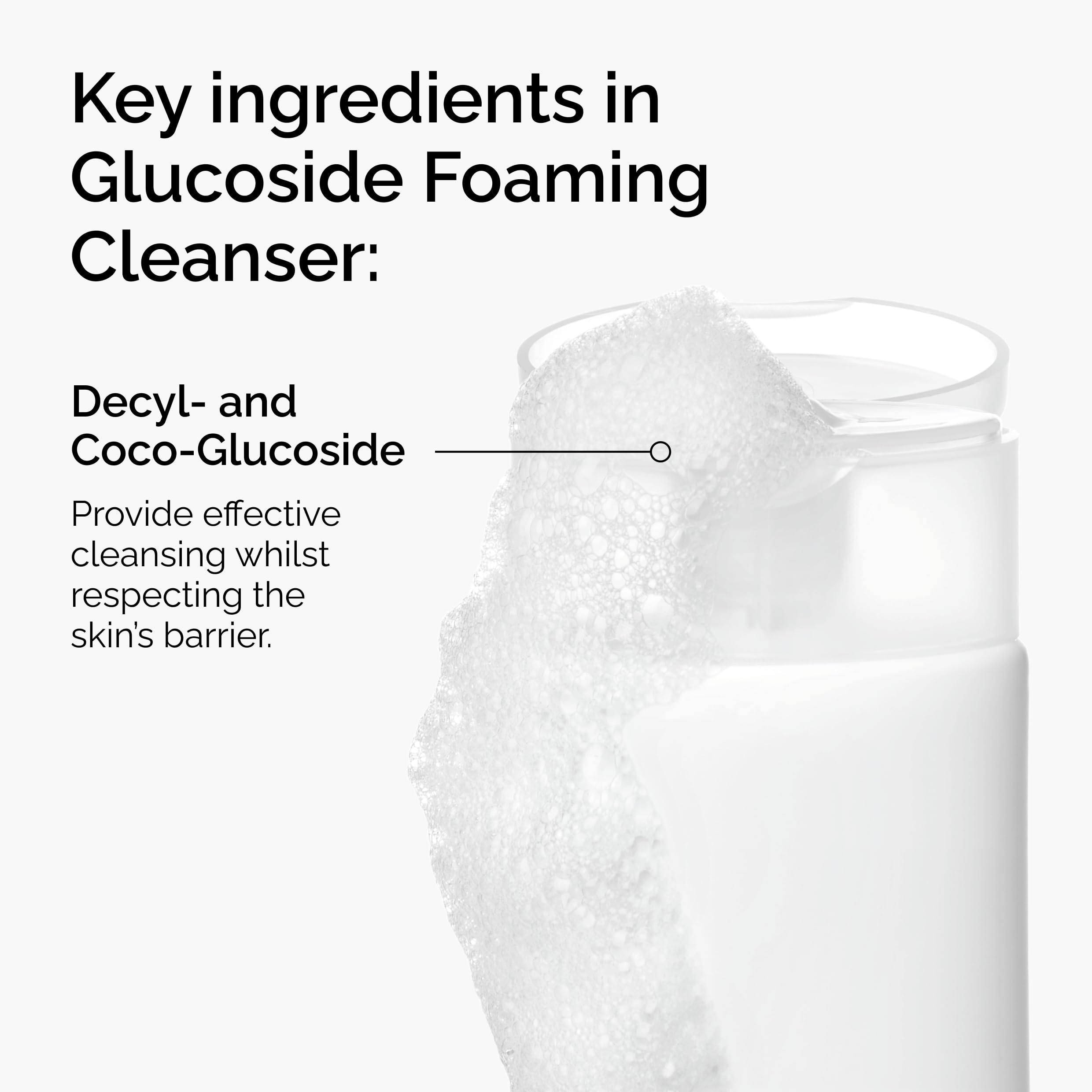 The Ordinary Glucoside Foaming Cleanser, Gentle Foaming Face Wash for All Skin - The Ordinary Official Product View 3
