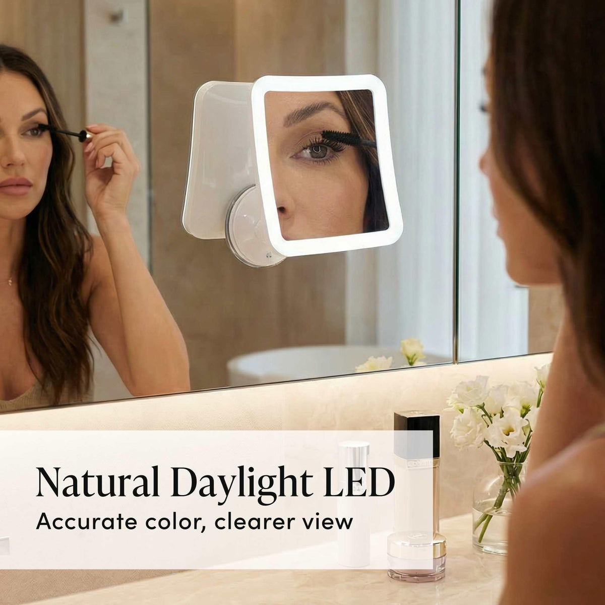 Fancii 10X Magnifying Lighted Makeup Mirror - Fancii Official Imagery - 6