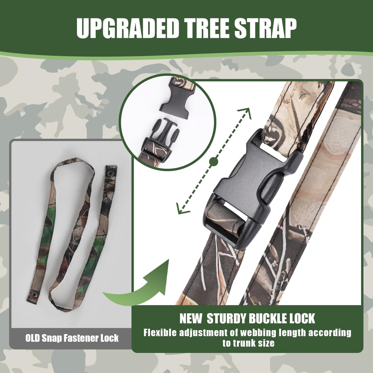 Tree Stand Umbrella 58 Wide Camo Hunting Umbrella for Tree - Kalkal Official Imagery - 4