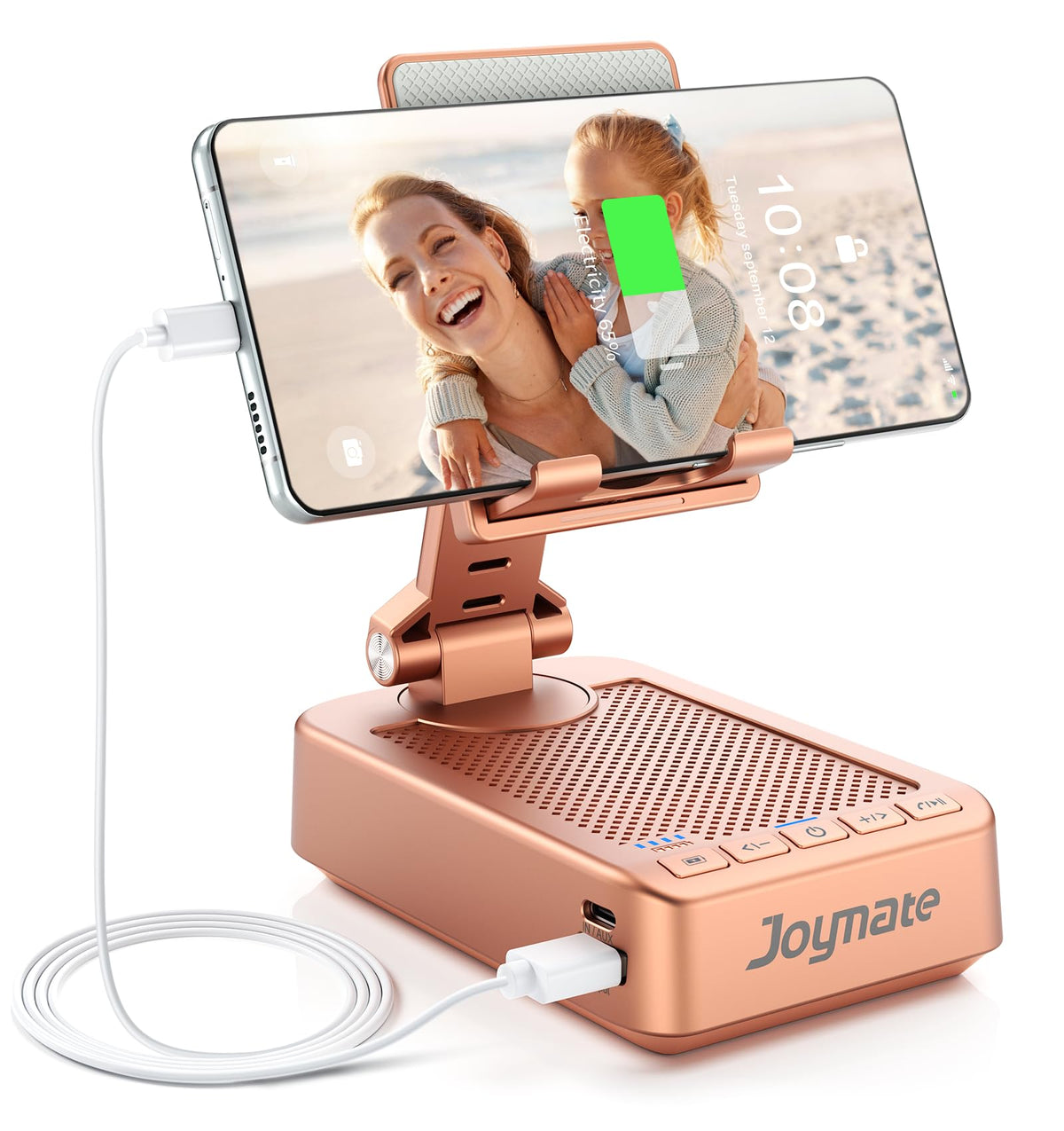 Gifts for Women Girls Bluetooth Speaker Phone Stand with - Joymate Official Imagery - 2