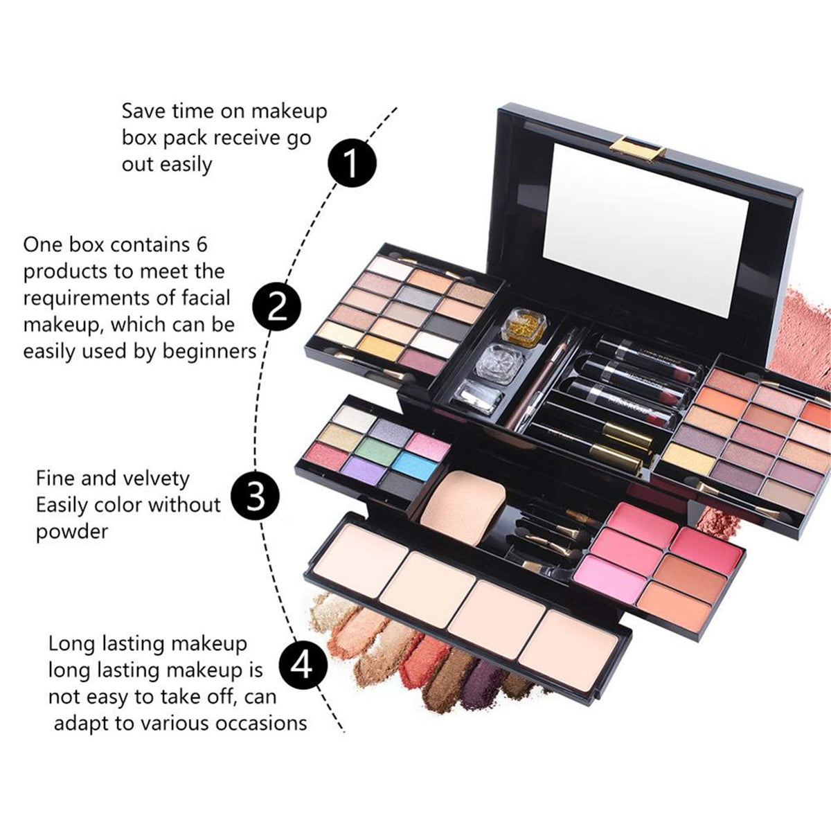FantasyDay 54 Colors All in one Makeup Gift Set Holiday - FantasyDay Official Imagery - 7
