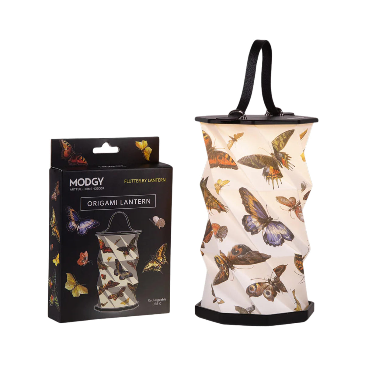 Starry Night Origami Lantern Rechargeable LED Decorative - MODGY Official Imagery - 6