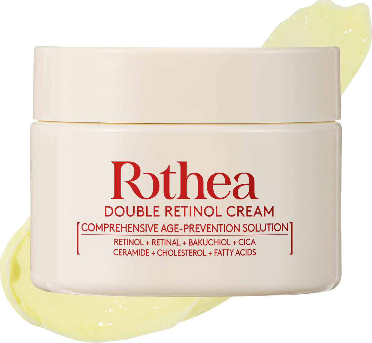 Double Retinol Cream Anti Aging with Retinol Retinal - Rothea Official Imagery - 2