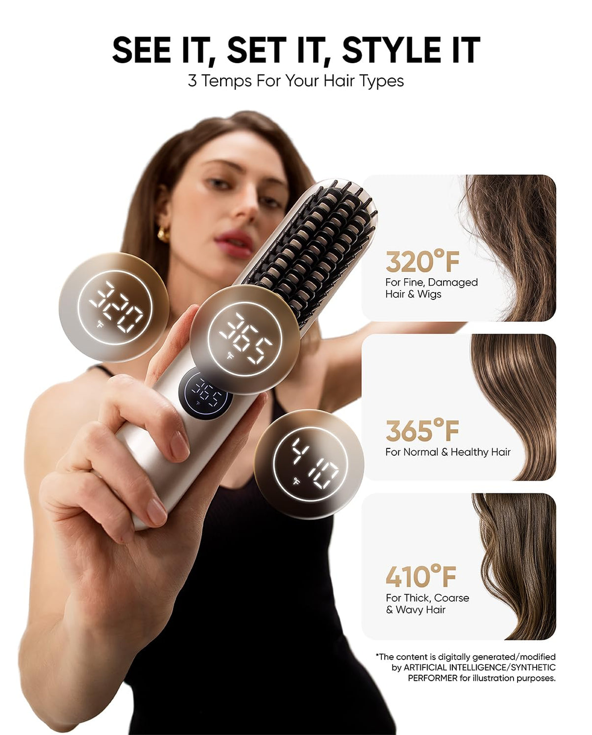 Bluvol I11 Apex Cordless Straightening Comb Touch Up Tool - Bluvol Official Imagery - 8