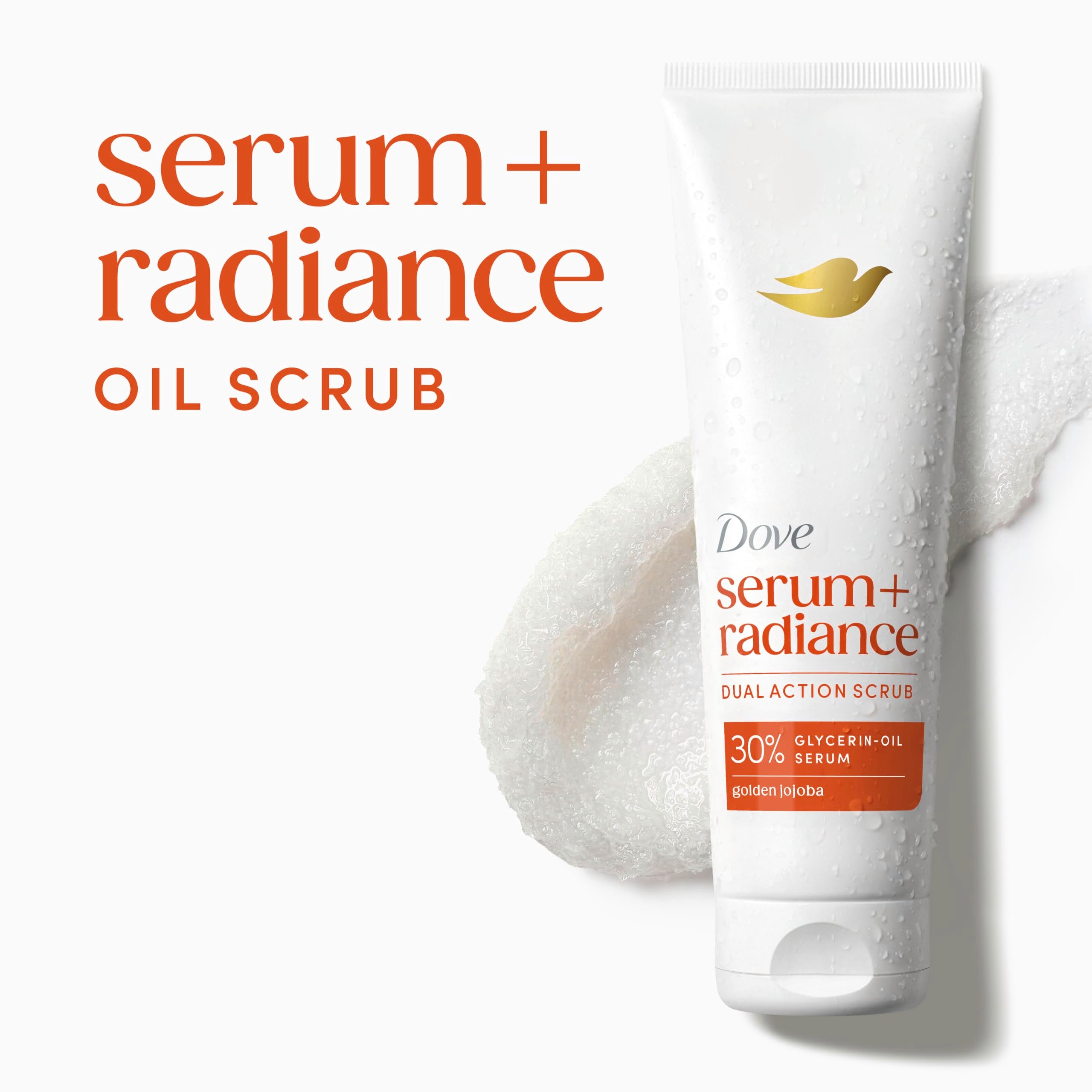 Elefair Tech Dove Radiance Body Scrub with 30% Glycerin‑Oil Serum & Jojoba Oil, 8 - Elefair Tech Official Product View 5