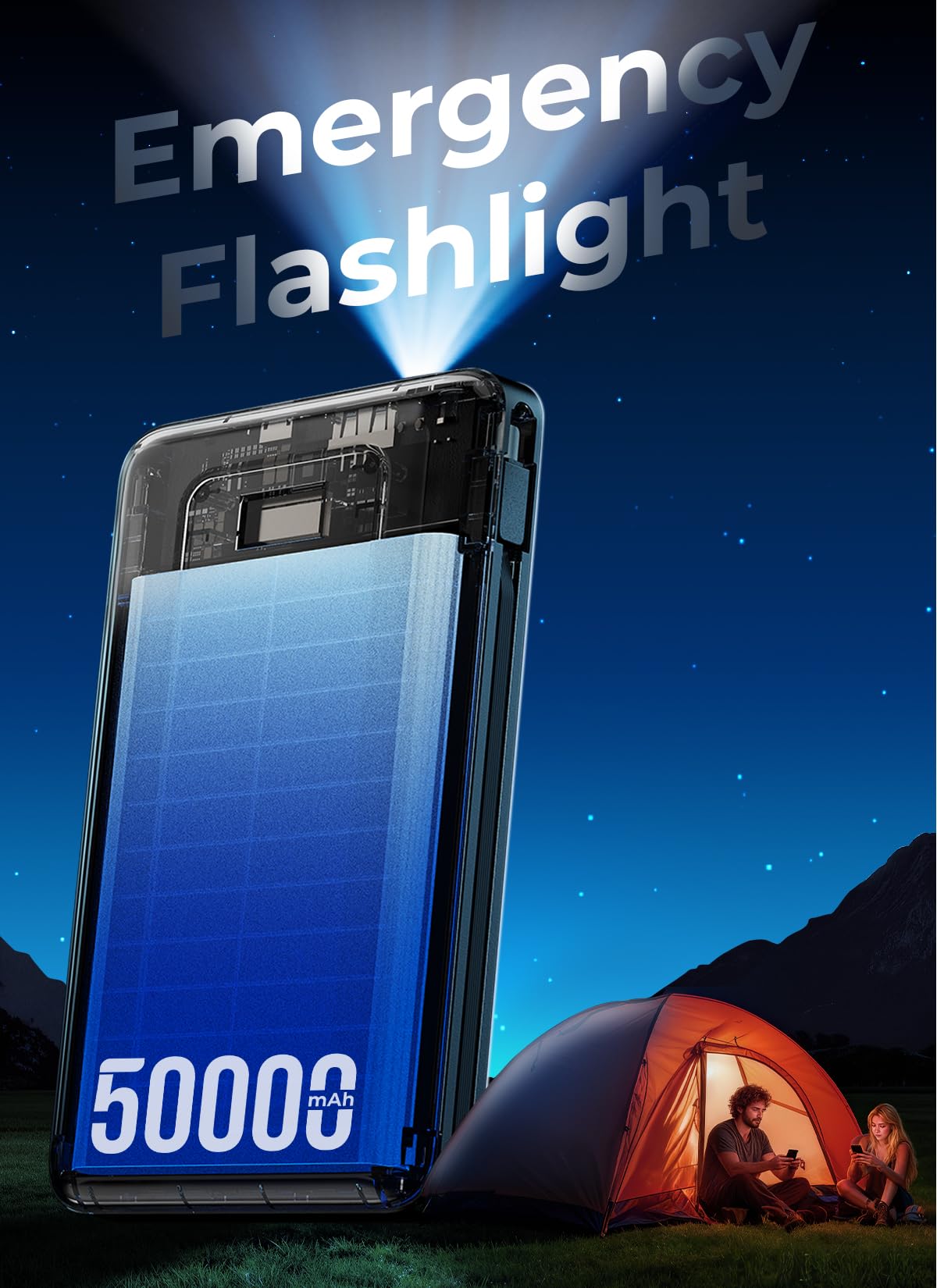 50000mAh Portable Charger Power Bank Fast Charging with - JKELAR Official Imagery - 6