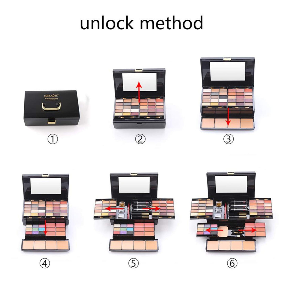 FantasyDay 54 Colors All in one Makeup Gift Set Holiday - FantasyDay Official Imagery - 8