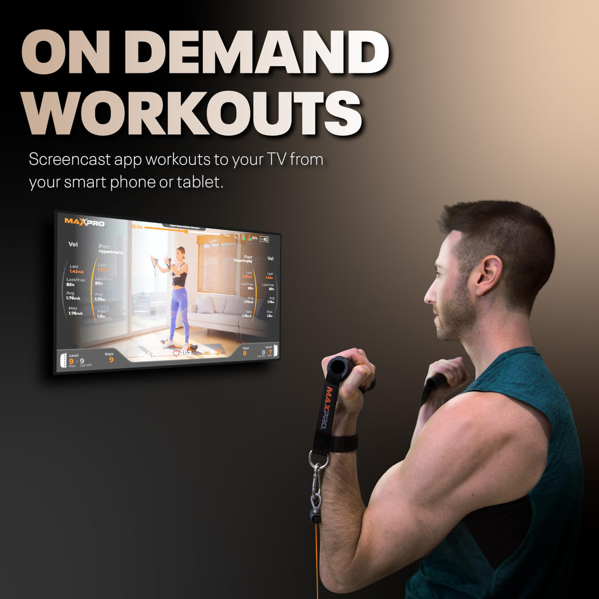 MAXPRO Portable Smart Cable Gym - MAXPRO Official Imagery - 5