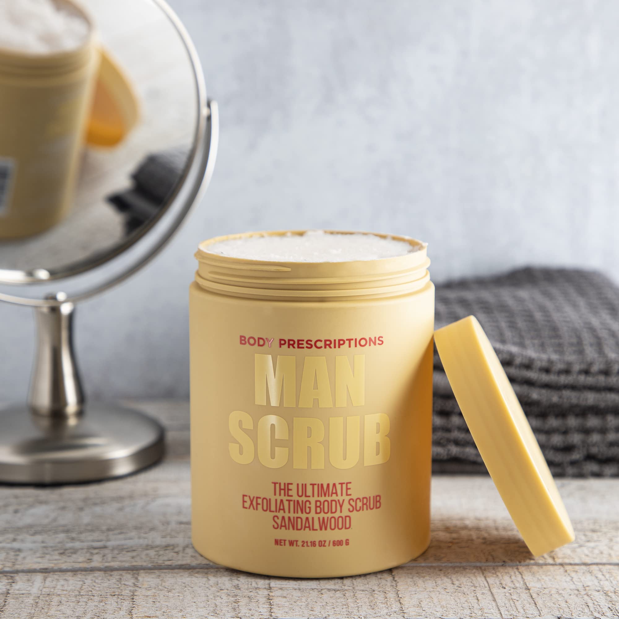 Body Prescriptions Men’s Exfoliating Body Scrub – Ultimate Skin Cleansing Wash - Body Prescriptions Official Product View 4
