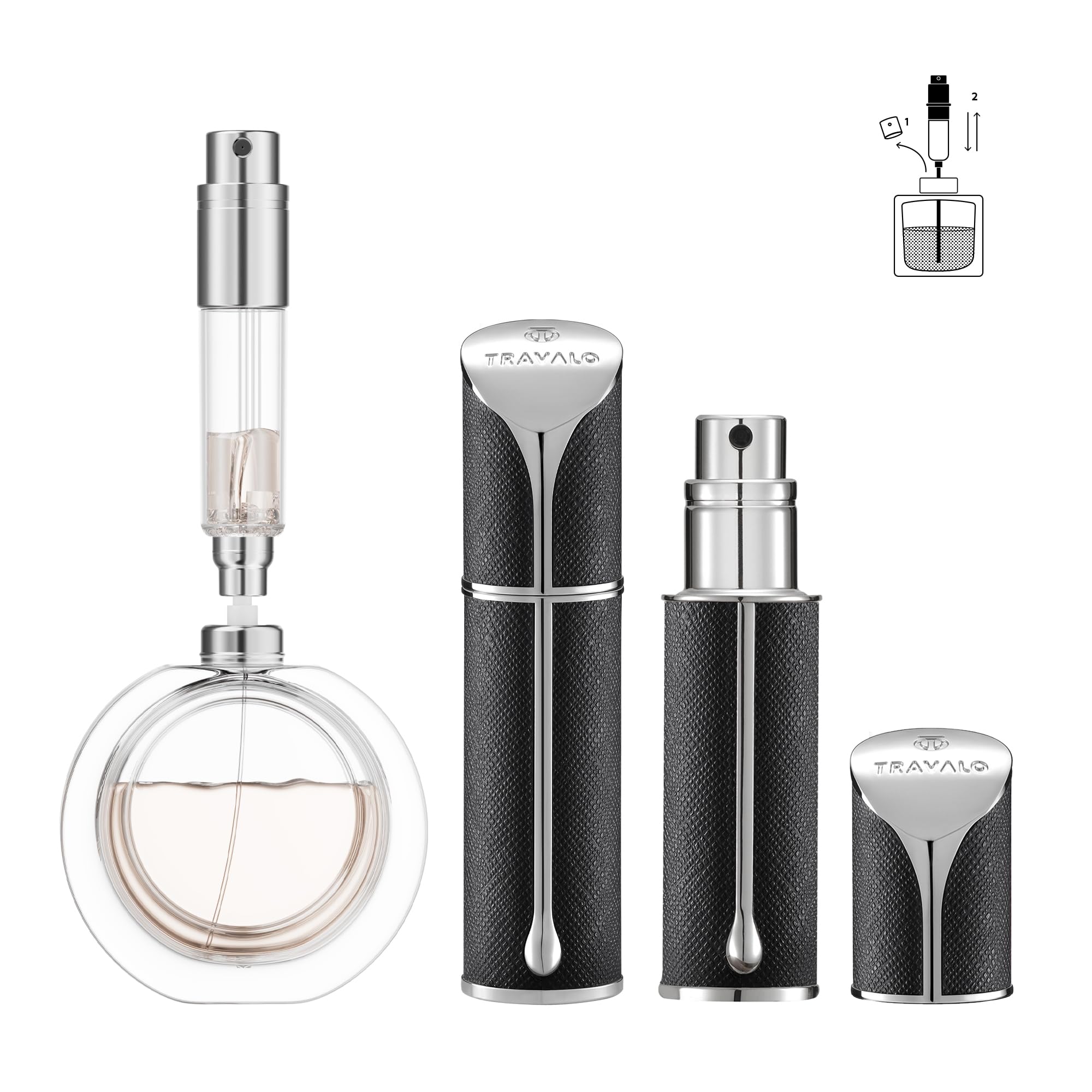 Travalo AQUA Refillable Perfume Atomizer 5ml Travel Perfume - Travalo Official Imagery - 2