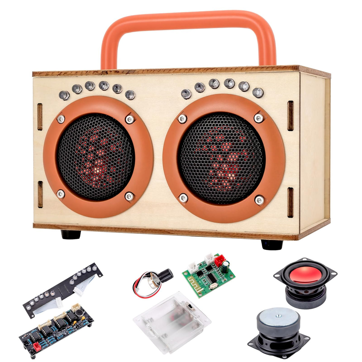 STEM Science Toy Gift for Boys Girls Age 8 13 DIY Bluetooth - JIUWU Official Imagery - 1