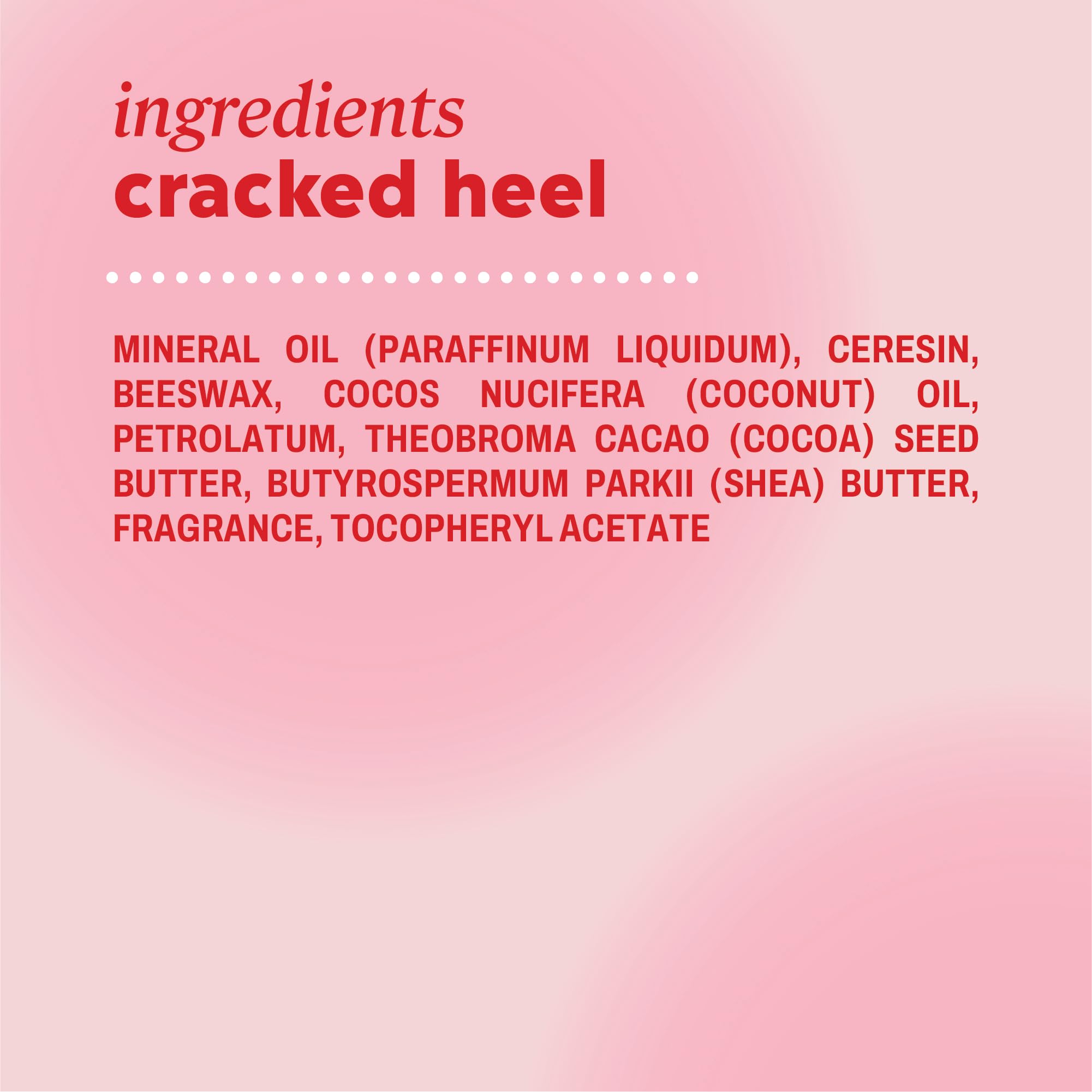 Onyx Professional Heel Repair Balm Stick in coconut, a skin moisturizer for nourishing and repairing dry, cracked heels.
