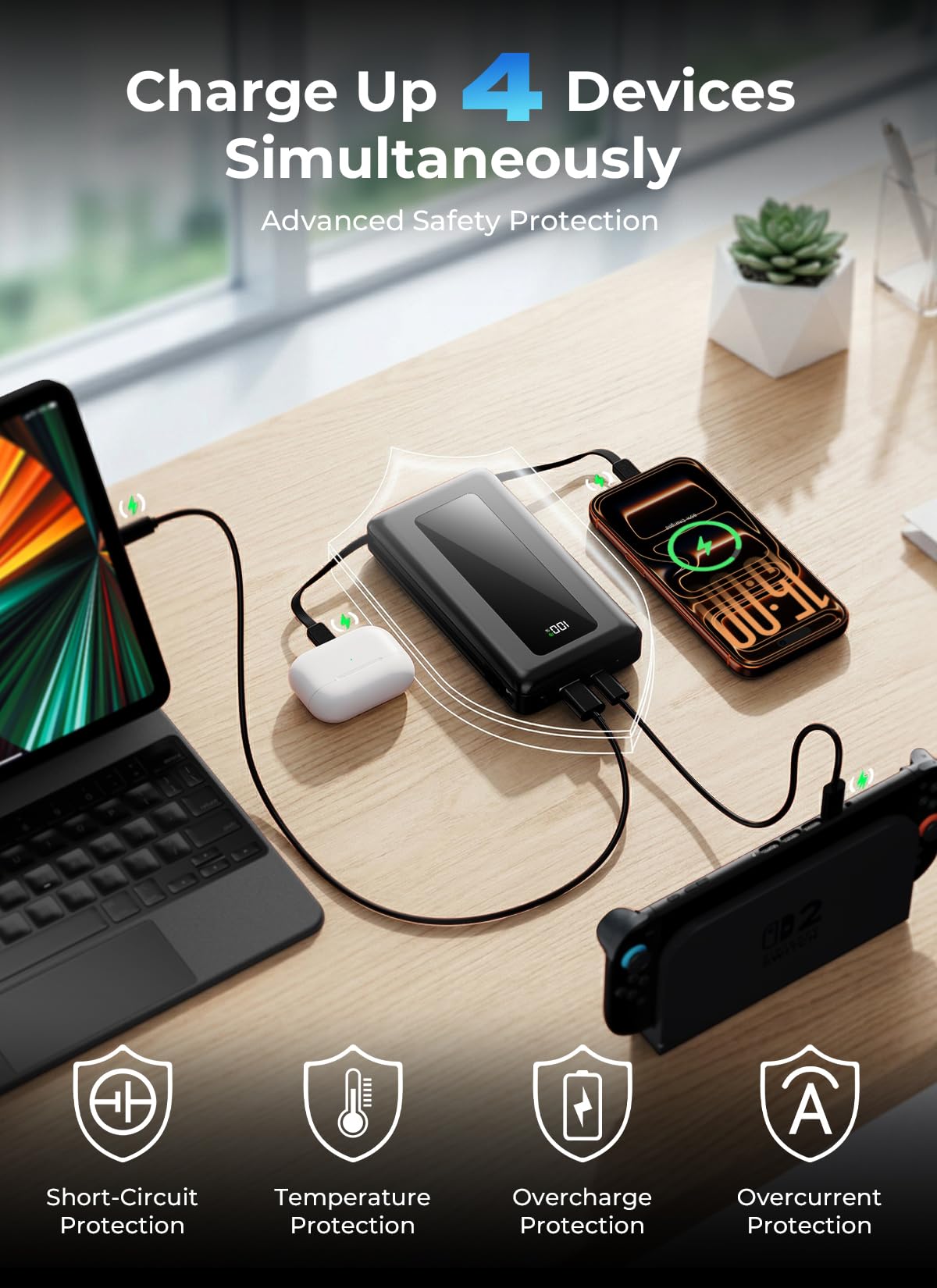 50000mAh Portable Charger Power Bank Fast Charging with - JKELAR Official Imagery - 7