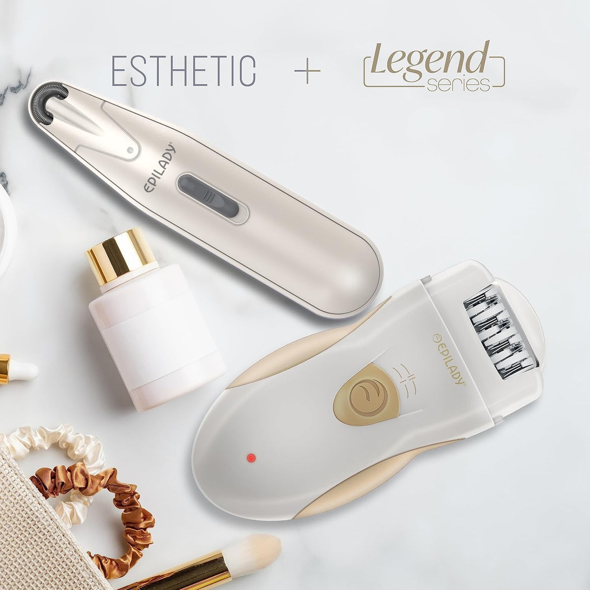 2 in 1 Epilator Bundle Rechargeable Cordless Body Battery - Epilady Official Imagery - 8
