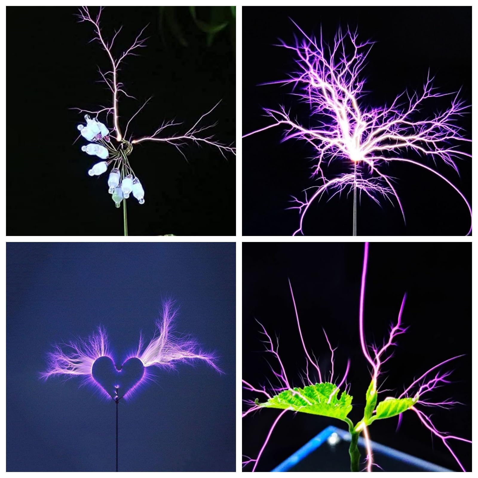 Yoqanr Bluetooth Music Tesla Coil 10 Cm Solid State Tesla Coil Kit Touchable Art - Yoqanr Official Product View 5