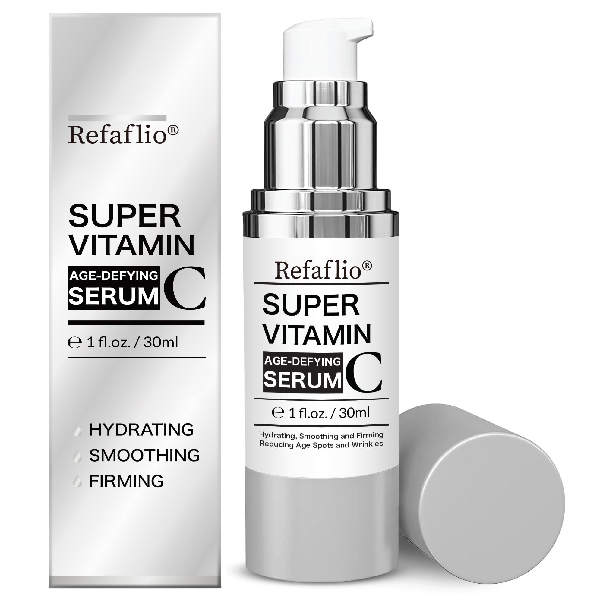 Super Vitamin C Serum for Women over 70 Wrinkle Cream for - Refaflio Official Imagery - 2