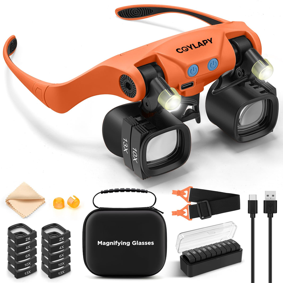 Magnifying Glasses for Close Work Watch Repair - COYLAPY Official Imagery - 1