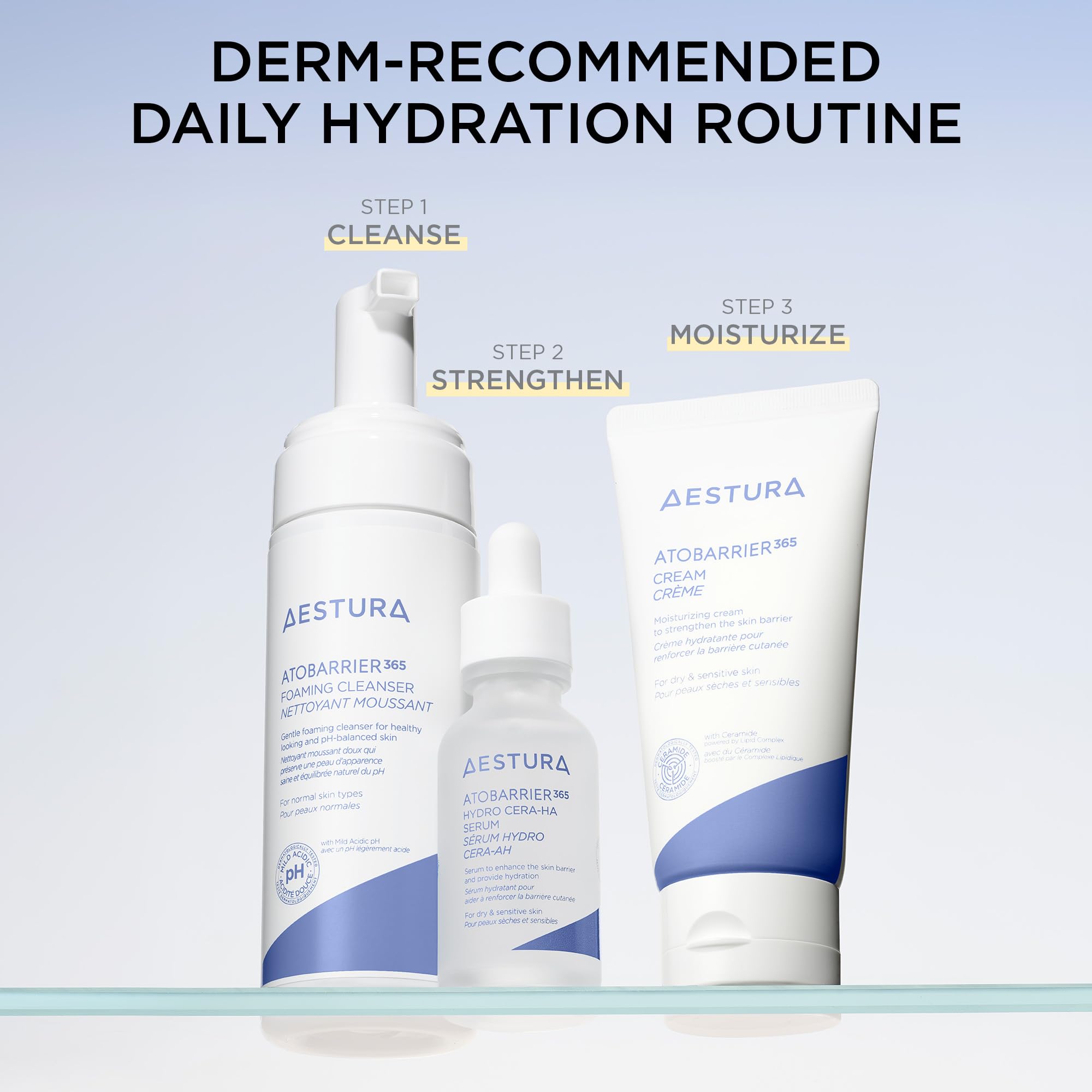 AESTURA ATOBARRIER365 Gentle pH - Balanced Foaming Cleanser with Ceramid - AESTURA Official Product View 7