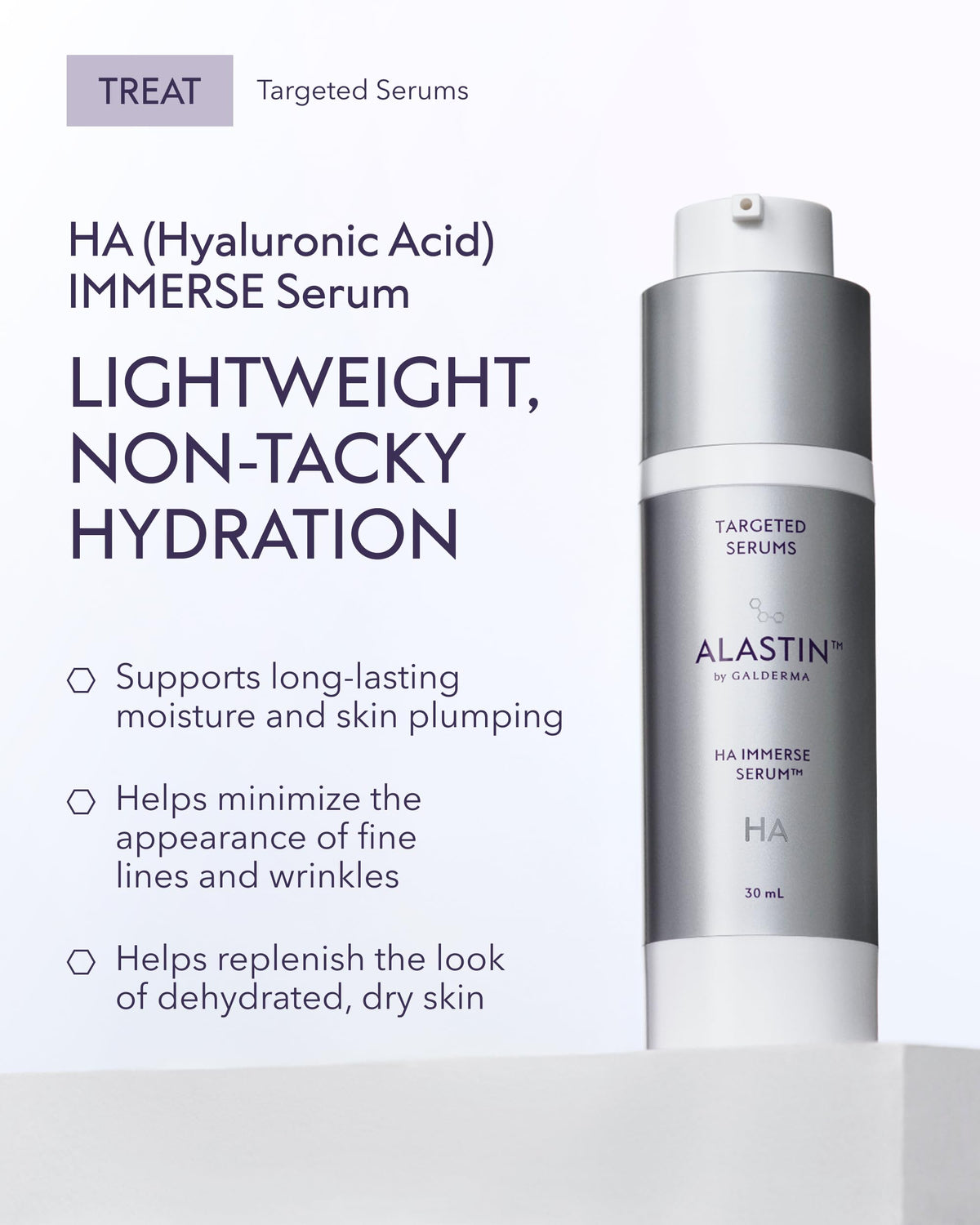 ALASTIN Skincare HA IMMERSE Hyaluronic Acid Moisturizing - Premium Selection Official Imagery - 3