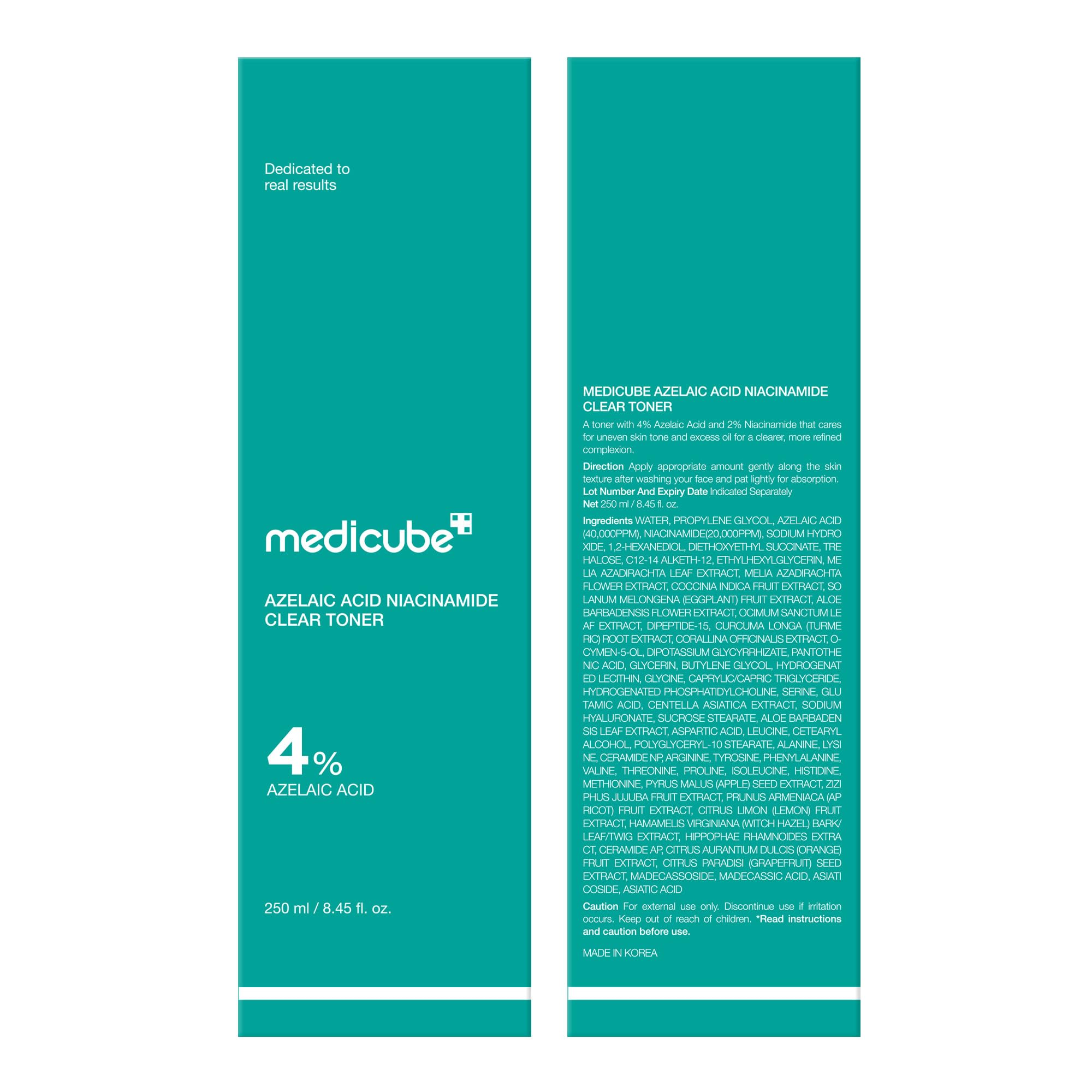medicube Azelaic Acid Niacinamide Clarifying Toner - medicube