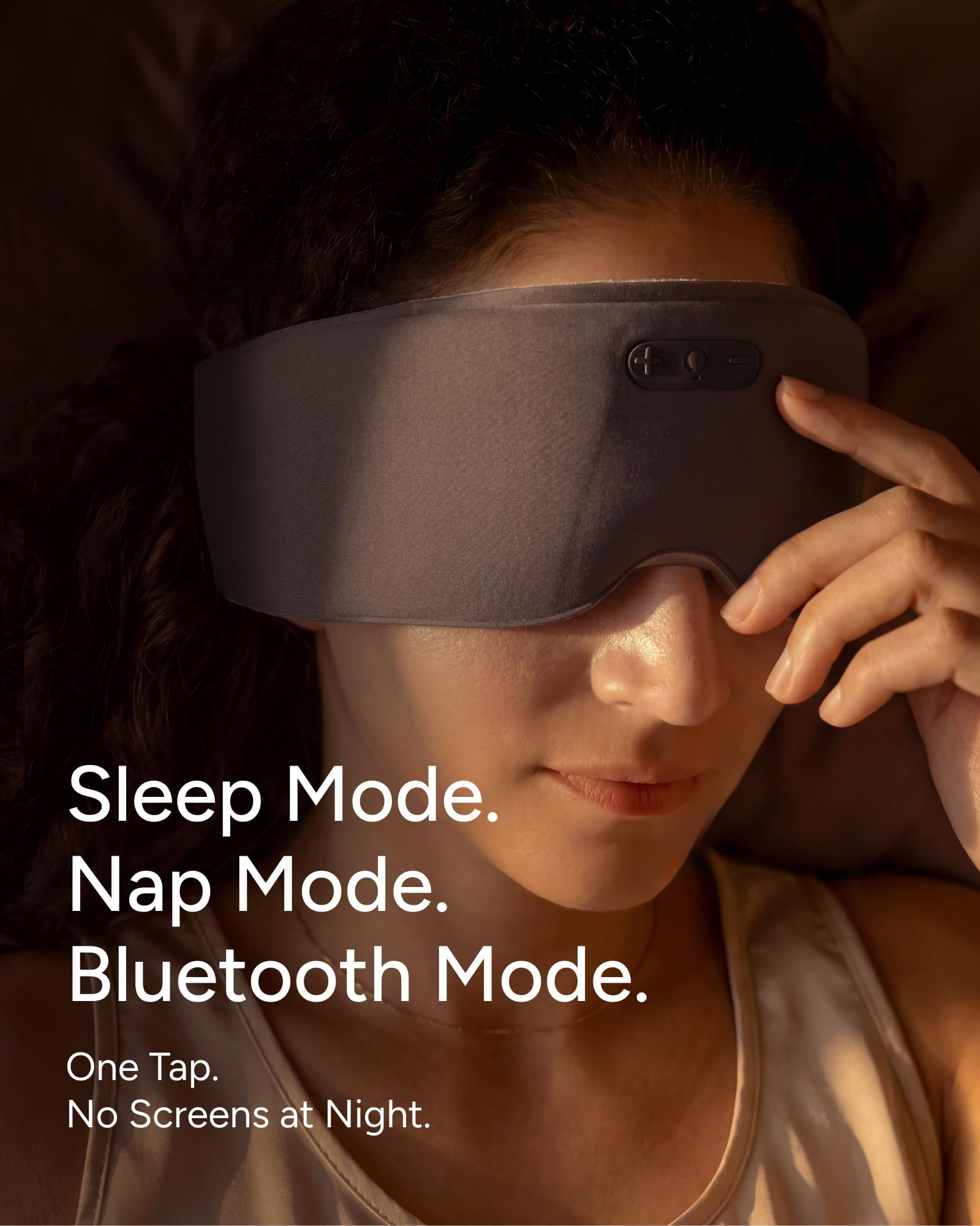 Sleenova SoundMask - Sleep Mask, Side-Sleeper Comfort, Built-in Audio - Sleenova Official Product View 4