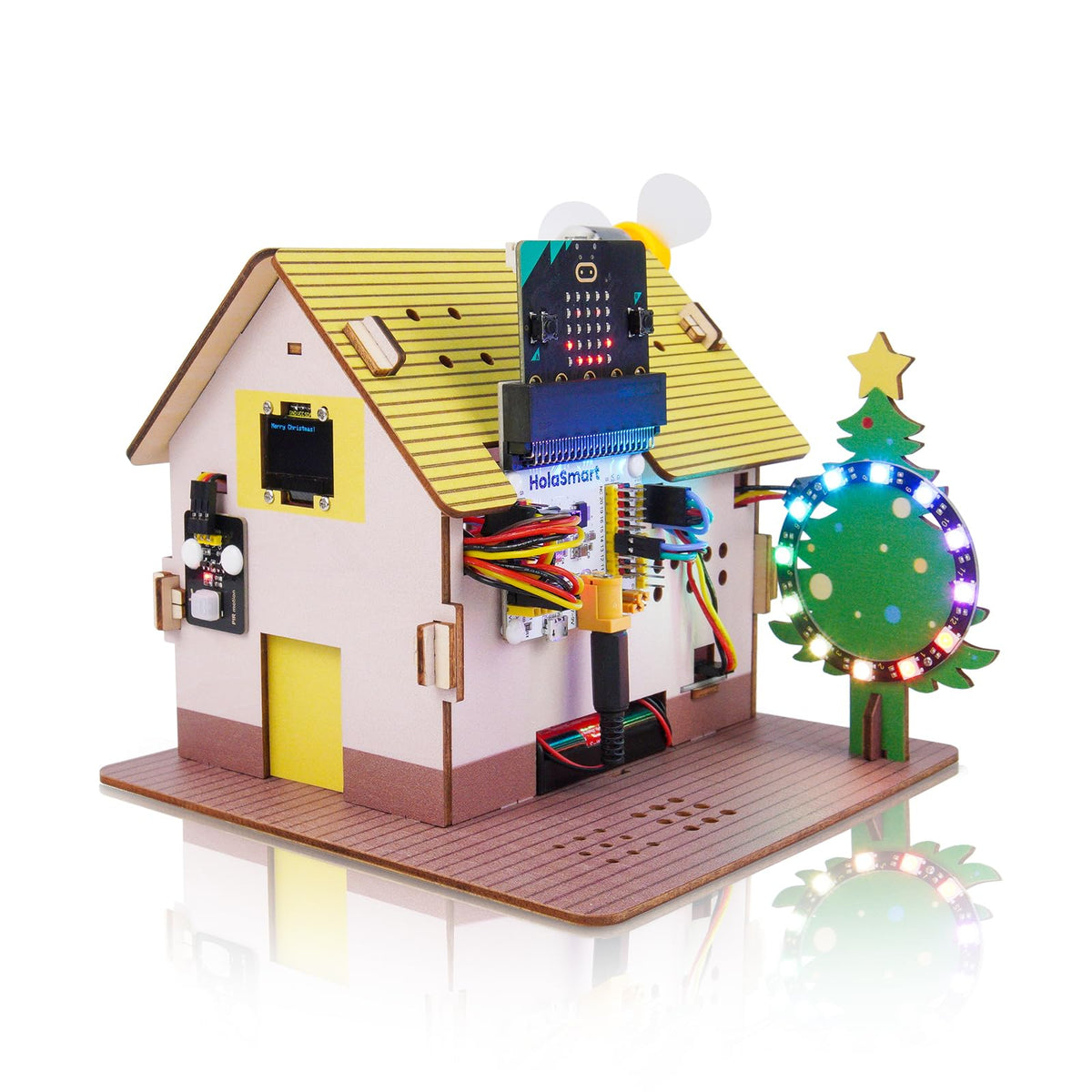 microbit Smart Home for microbit V1 and V2 STEM Education - HOLASMART Official Imagery - 1