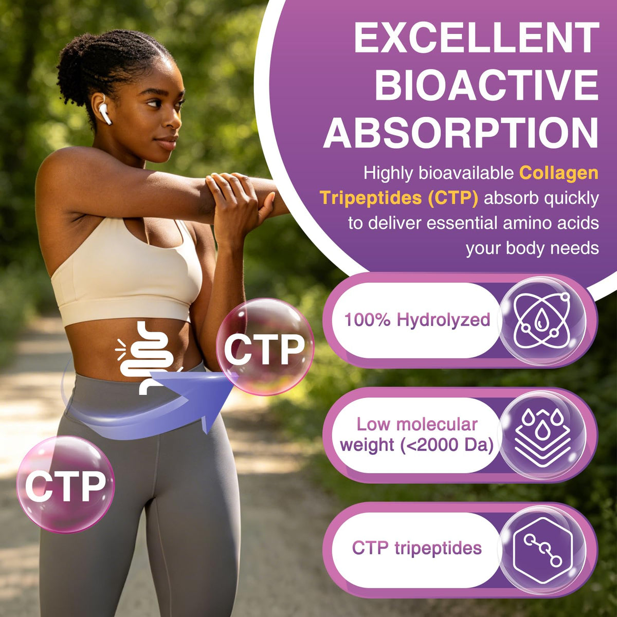 ZEBORA Multi Collagen Peptides for Women Unflavored 35 - ZEBORA Official Imagery - 7