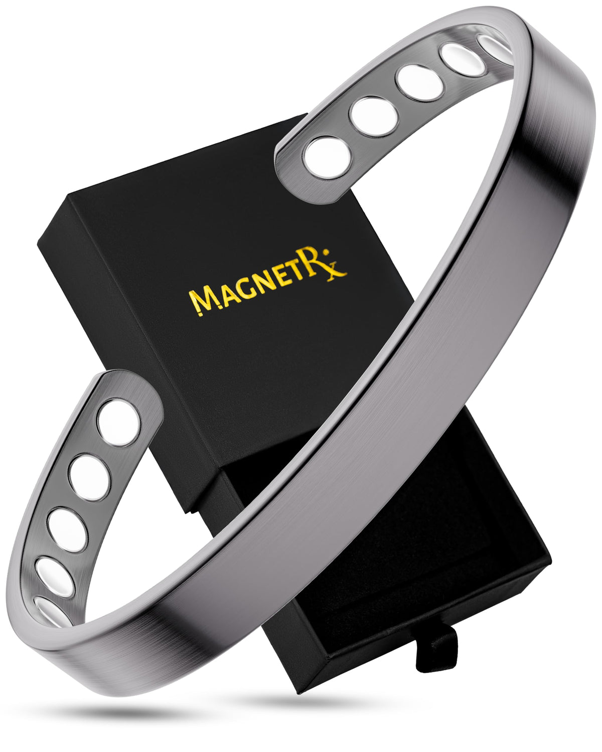 MagnetRX Magnetic Cuff Bracelets for Men Women - MagnetRX Official Imagery - 1