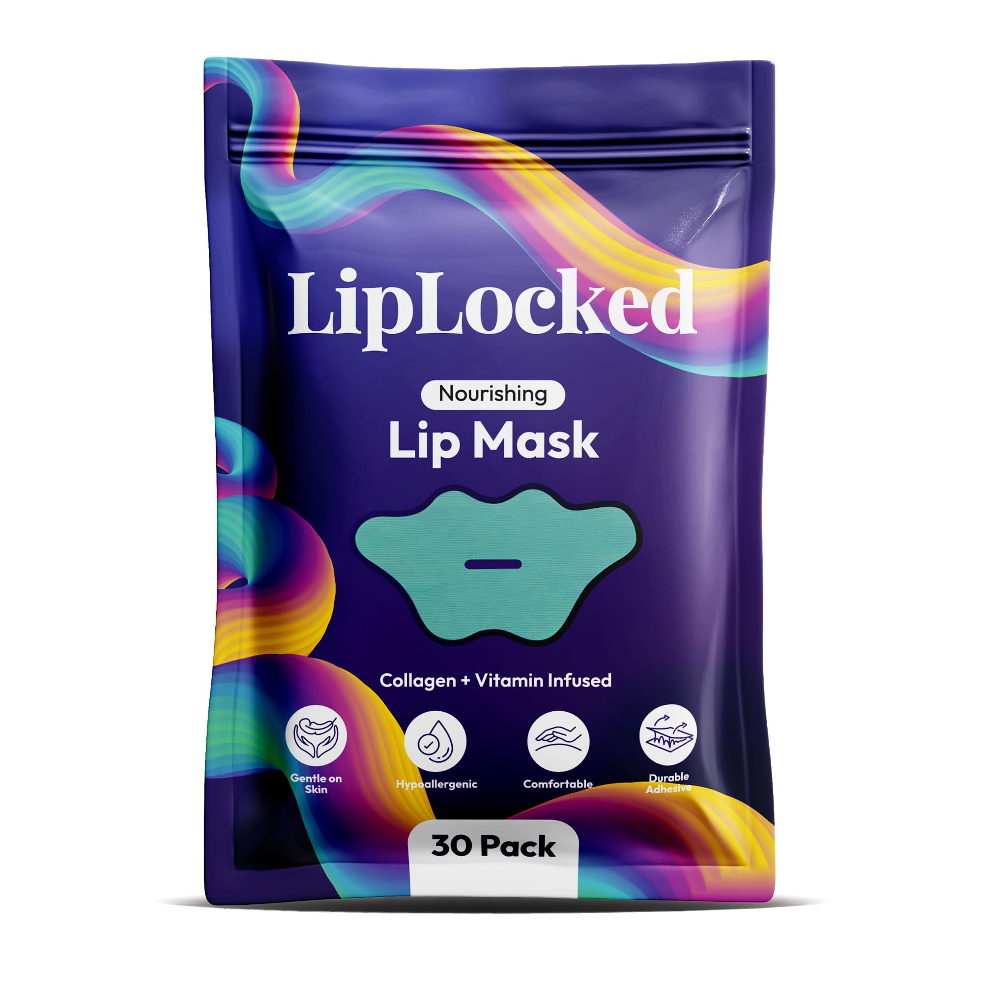 LipLocked Collagen Lip Mask Hydrating Lip Care with Collagen - Premium Selection Official Imagery - 2