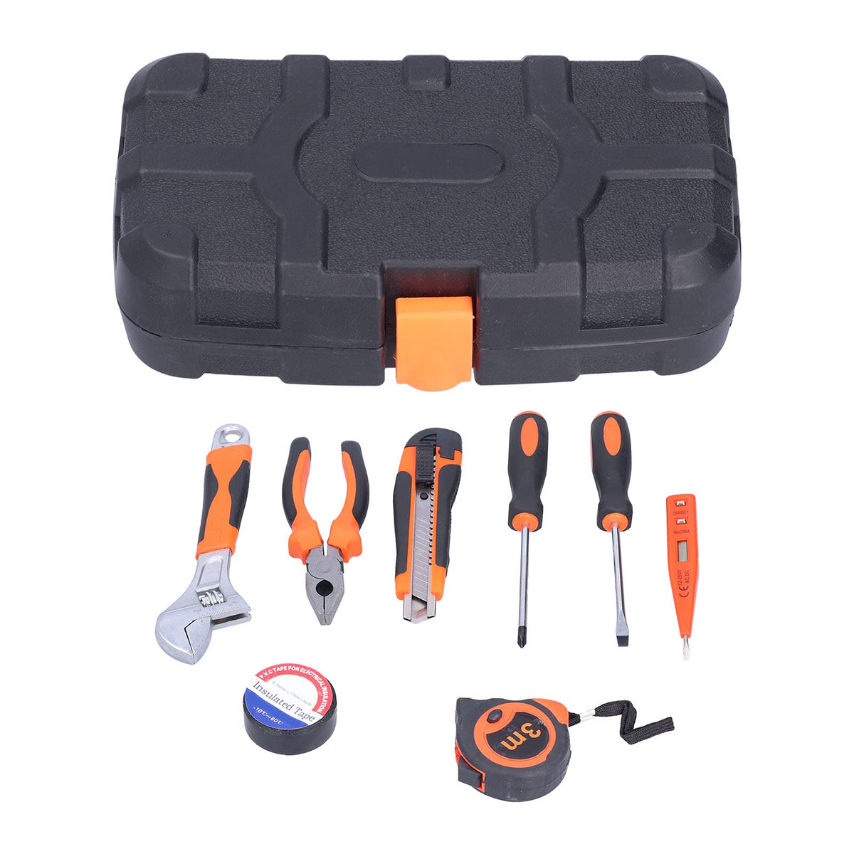 FIXMAN 9Pcs Tool Set Portable Plastic Tools Kit Toolbox High - ANKROYU Official Imagery - 2