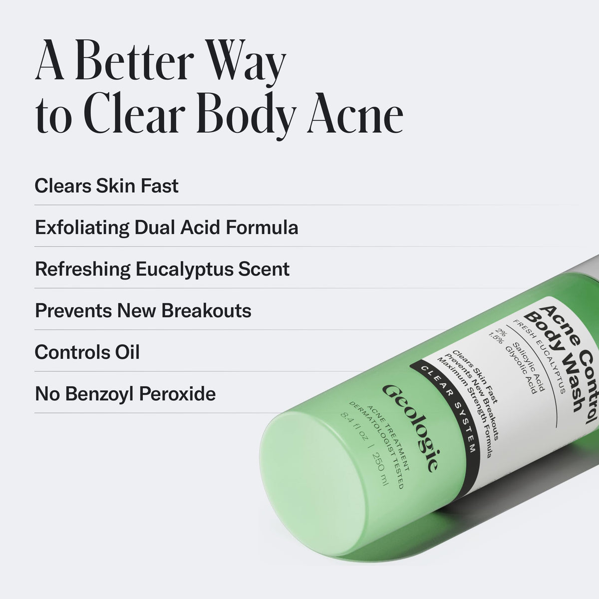 Geologie Derm Designed Acne Skincare Bundle 2 Salicylic Acid - Geologie Official Imagery - 5