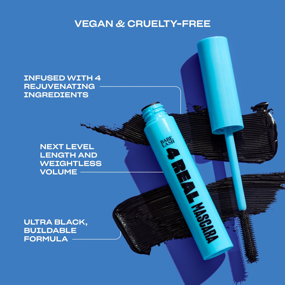 Babe Original Viral Lashes Set Lash Serum Mascara Separator - Premium Selection Official Imagery - 7